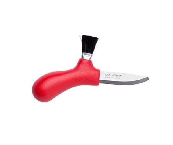 Нож туристический MORAKNIV Karl-Johan для грибов / 12206 (красный) Нож туристический MORAKNIV Karl-Johan для грибов / 12206 (красный)