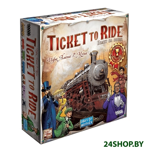 Настольная игра Мир Хобби Ticket To Ride: Америка Настольная игра Мир Хобби Ticket To Ride: Америка