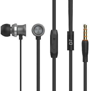 Наушники с микрофоном YISON D7 (черный) Наушники с микрофоном YISON D7 (черный)