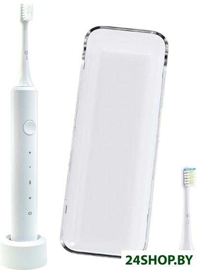 Электрическая зубная щетка Infly Sonic Electric Toothbrush T03S (футляр, 2 насадки, белый) Электрическая зубная щетка Infly Sonic Electric Toothbrush T03S (футляр, 2 насадки, белый)