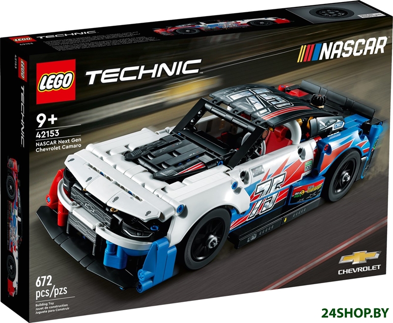 Конструктор LEGO Technic 42153 NASCAR Next Gen Chevrolet Camaro ZL1 Конструктор LEGO Technic 42153 NASCAR Next Gen Chevrolet Camaro ZL1