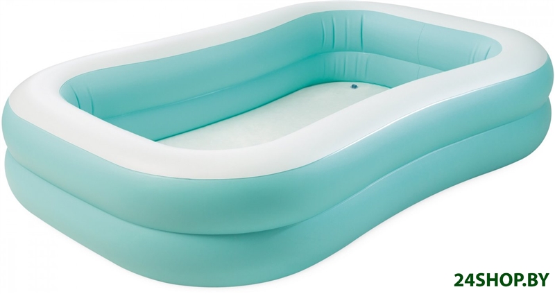 Надувной бассейн Intex 57181 (голубой, 229х147х46) Надувной бассейн Intex 57181 (голубой, 229х147х46)
