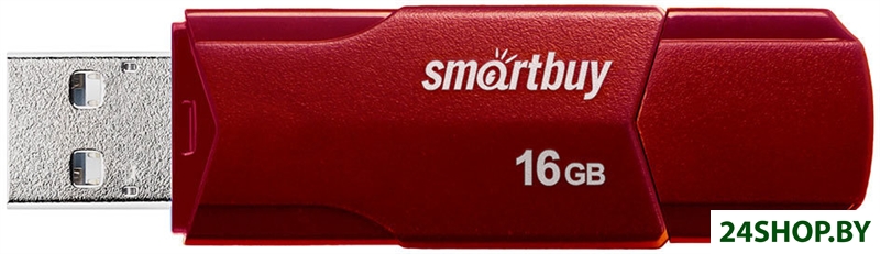 USB Flash SmartBuy Clue 16GB (бордовый) USB Flash SmartBuy Clue 16GB (бордовый)