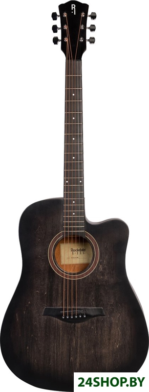Акустическая гитара Rockdale Aurora D1 C BK Акустическая гитара Rockdale Aurora D1 C BK