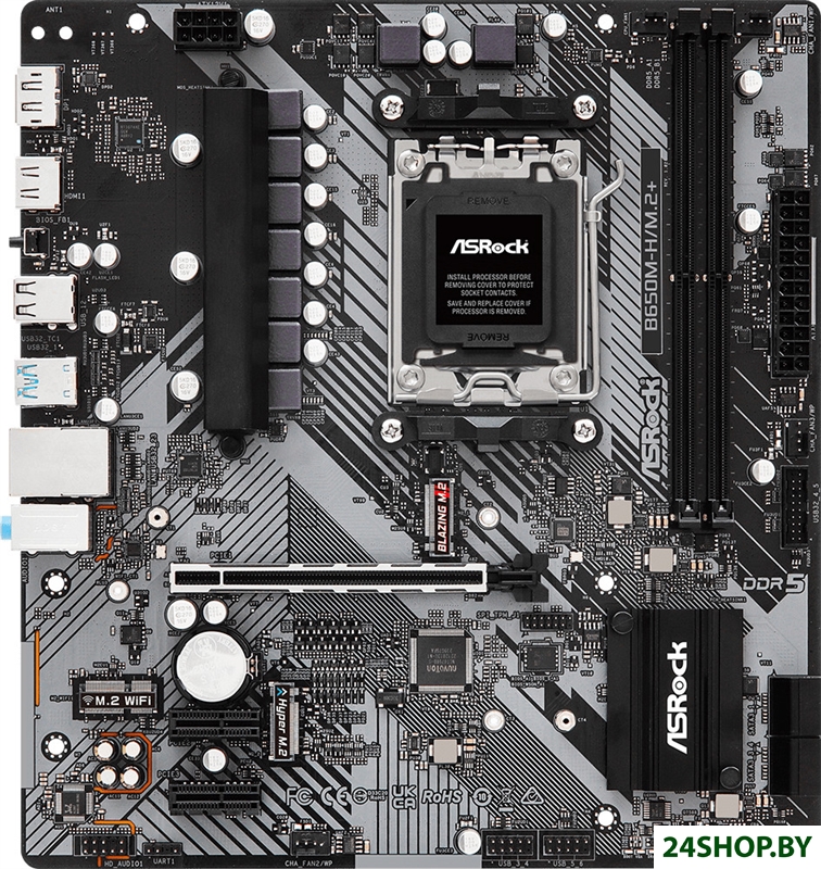 Материнская плата ASRock B650M-H/M.2+ Материнская плата ASRock B650M-H/M.2+