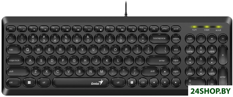 Клавиатура Genius SlimStar Q200 (черный) Клавиатура Genius SlimStar Q200 (черный)