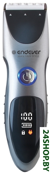 Машинка для стрижки Endever Sven-985 (серебристая) Машинка для стрижки Endever Sven-985 (серебристая)