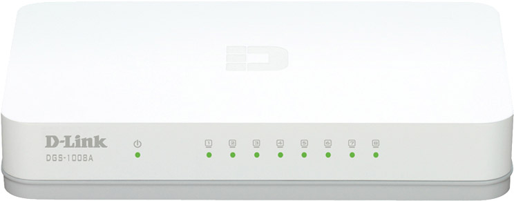 Коммутатор D-Link DGS-1008A Коммутатор D-Link DGS-1008A