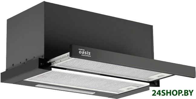 Кухонная вытяжка Oasis (Making Oasis Everywhere) VT-60BG Кухонная вытяжка Oasis (Making Oasis Everywhere) VT-60BG