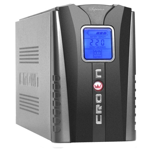 Источник бесперебойного питания CROWN CMU-800 LCD Euro Источник бесперебойного питания CROWN CMU-800 LCD Euro