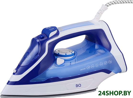 Утюг BQ SI1003 (белый, синий) Утюг BQ SI1003 (белый, синий)