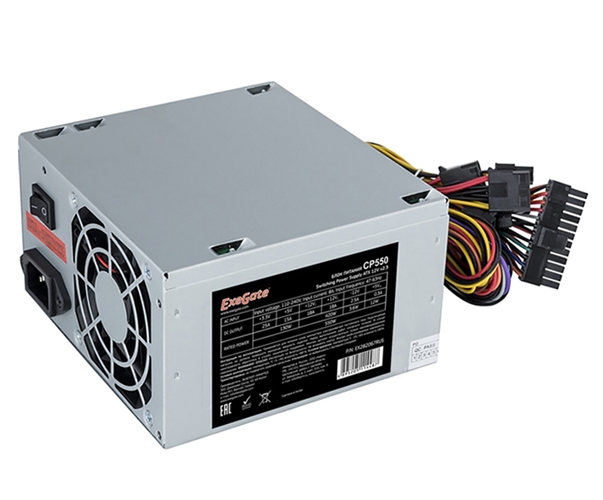 Блок питания ExeGate CP550 EX282067RUS Блок питания ExeGate CP550 EX282067RUS