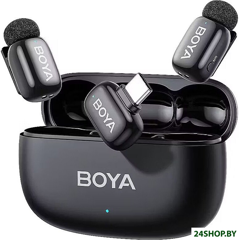 Радиосистема BOYA Mini 2-02 (черный) Радиосистема BOYA Mini 2-02 (черный)