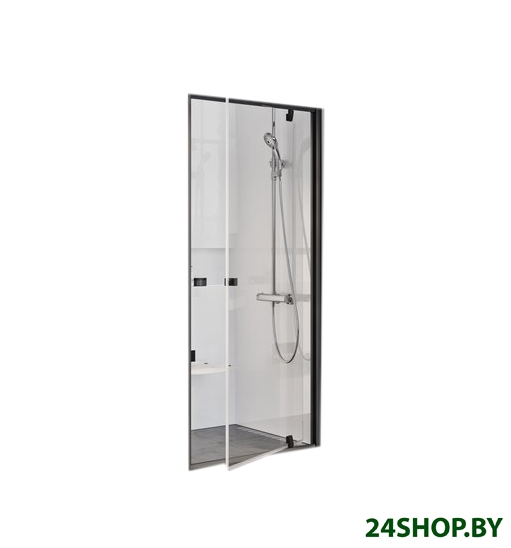 Душевая дверь Ravak Pivot PDOP1-90 (черный/прозрачный) Душевая дверь Ravak Pivot PDOP1-90 (черный/прозрачный)