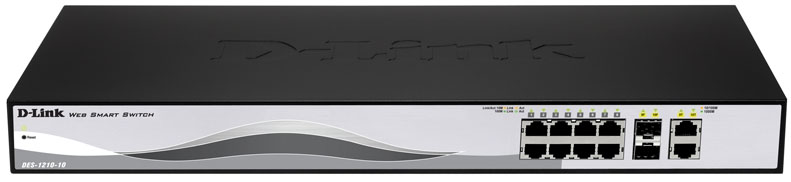 Сетевой коммутатор (свитч) D-Link DES-1210-10/ME Сетевой коммутатор (свитч) D-Link DES-1210-10/ME