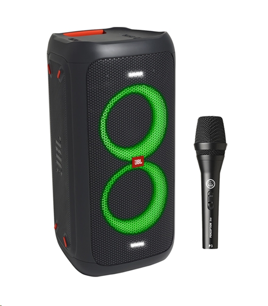 Колонка для вечеринок JBL PartyBox 100 + AKG P3 S Колонка для вечеринок JBL PartyBox 100 + AKG P3 S