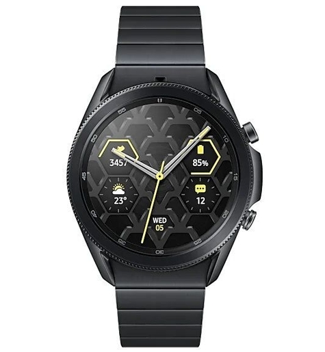 Умные часы SAMSUNG Galaxy Watch3 45мм (глубокий черный) Умные часы SAMSUNG Galaxy Watch3 45мм (глубокий черный)
