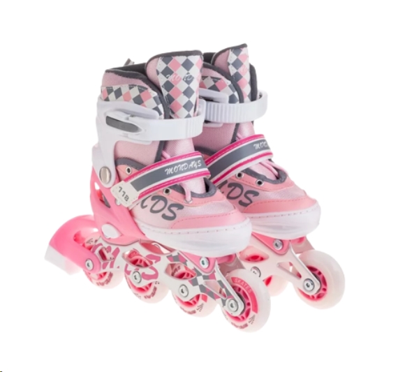 Роликовые коньки Favorit 1188-L-PN (розовый) Роликовые коньки Favorit 1188-L-PN (розовый)