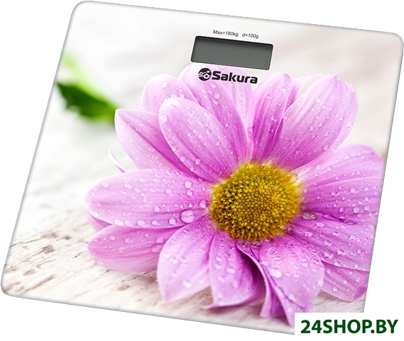 Весы напольные Sakura SA-5072GW (герберы) Весы напольные Sakura SA-5072GW (герберы)