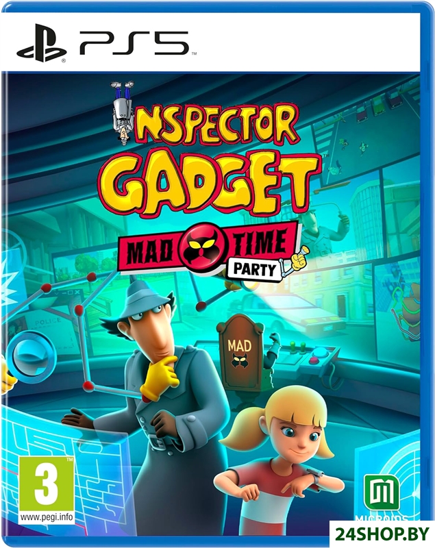 Inspector Gadget: Mad Time Party для PlayStation 5 Inspector Gadget: Mad Time Party для PlayStation 5