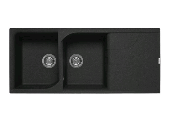 Кухонная мойка Elleci Ego 475 Nero Pietra G54 Кухонная мойка Elleci Ego 475 Nero Pietra G54