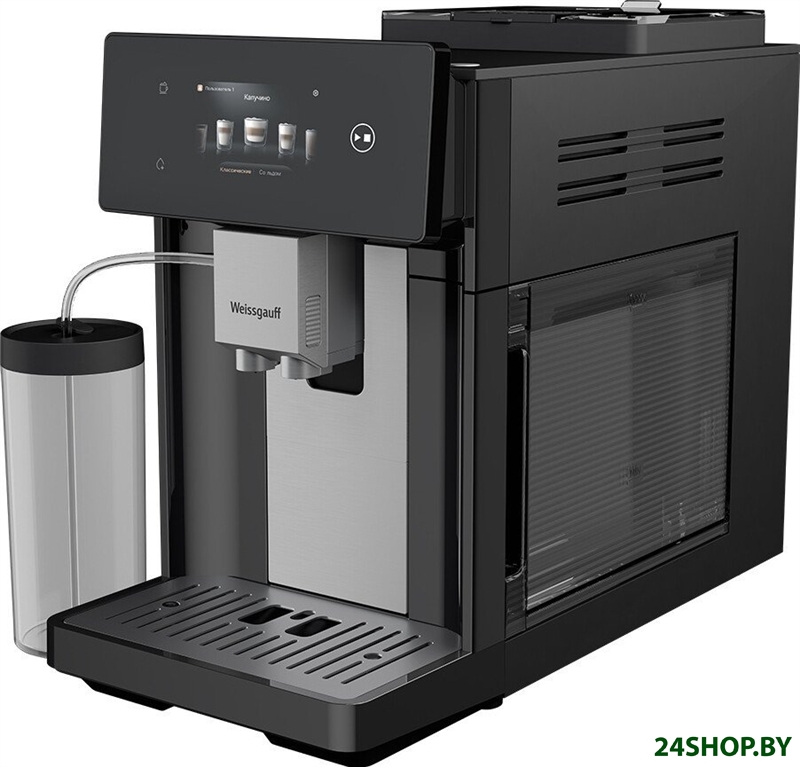 Кофемашина Weissgauff WCM-340 TFT Automatic Touch Cappuccino Nero Кофемашина Weissgauff WCM-340 TFT Automatic Touch Cappuccino Nero