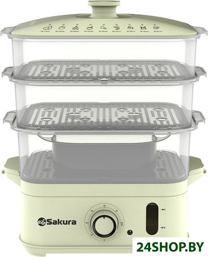 Пароварка Sakura SA-7217W Пароварка Sakura SA-7217W