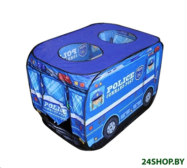 Игровая палатка Darvish Полицейская машина (50 шаров) DV-T-1684 Игровая палатка Darvish Полицейская машина (50 шаров) DV-T-1684