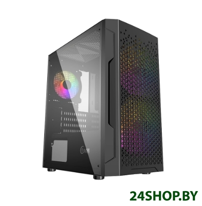 Корпус Powercase Mistral Micro Z3B Mesh LED Корпус Powercase Mistral Micro Z3B Mesh LED