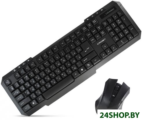 Мышь + клавиатура CrownMicro CMMK-520B Мышь + клавиатура CrownMicro CMMK-520B