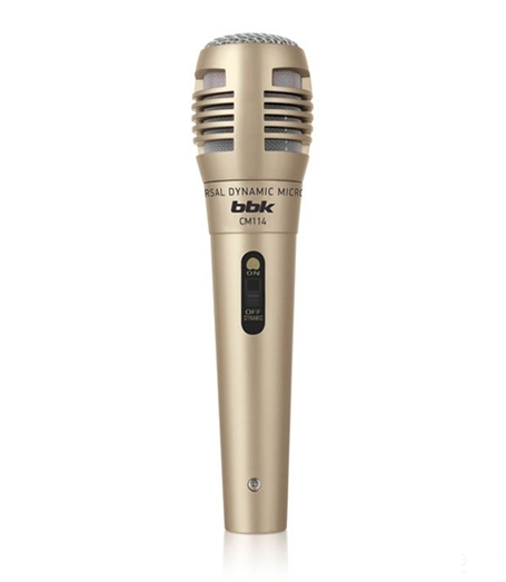 Микрофон BBK CM114 (бронзовый) Микрофон BBK CM114 (бронзовый)
