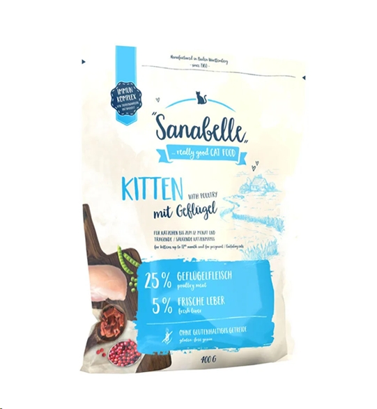 Сухой корм для кошек Bosch Sanabelle Kitten Poultry 0.4 кг Сухой корм для кошек Bosch Sanabelle Kitten Poultry 0.4 кг