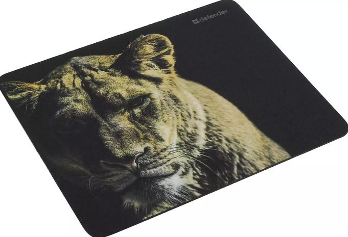 Коврик для мыши Defender Wild Animals Лев (50803) Коврик для мыши Defender Wild Animals Лев (50803)