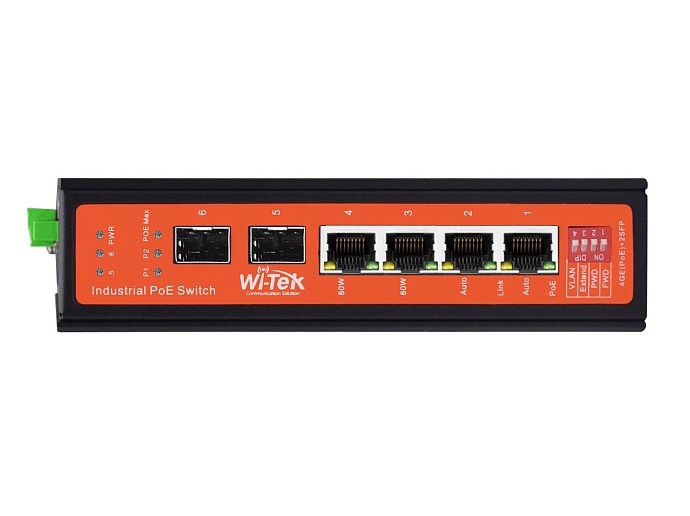 Неуправляемый коммутатор Wi-Tek WI-PS306GF-I (v2) Неуправляемый коммутатор Wi-Tek WI-PS306GF-I (v2)