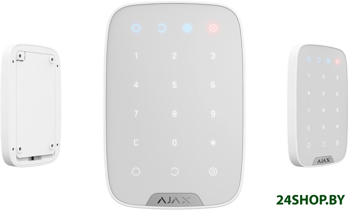 Пульт ДУ Ajax KeyPad (белый) Пульт ДУ Ajax KeyPad (белый)