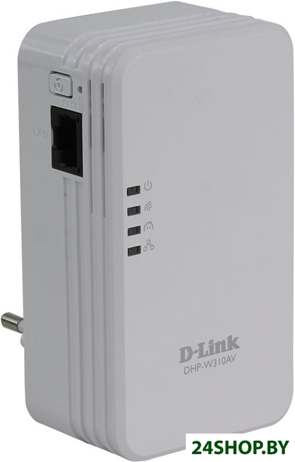 Powerline-адаптер D-Link DHP-W310AV/C1A Powerline-адаптер D-Link DHP-W310AV/C1A