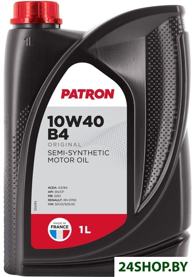 Моторное масло Patron 10W-40 B4 1л Моторное масло Patron 10W-40 B4 1л
