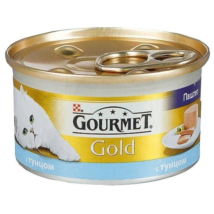 Консервированный корм для кошек Gourmet Gold с тунцом (85 г) Консервированный корм для кошек Gourmet Gold с тунцом (85 г)