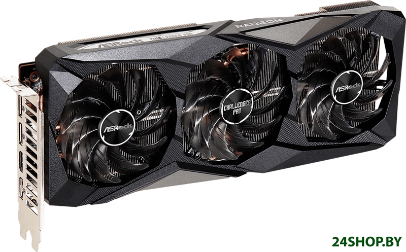 Видеокарта ASRock Radeon RX 6750 XT Challenger Pro 12GB OC RX6750XT CLP 12GO Видеокарта ASRock Radeon RX 6750 XT Challenger Pro 12GB OC RX6750XT CLP 12GO