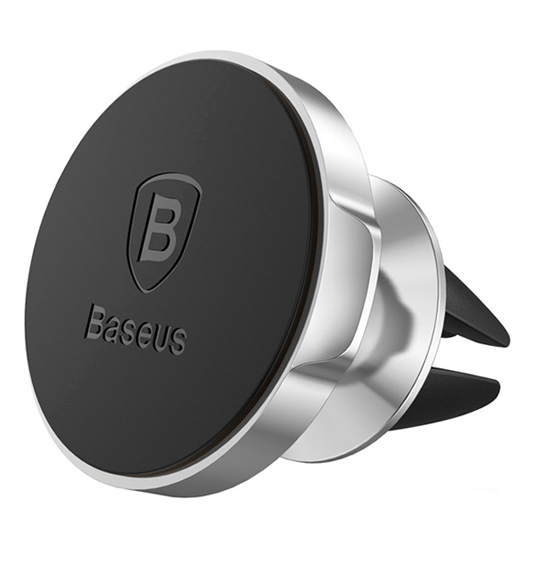 Автомобильный держатель Baseus Small Ears SUER-A0S (серебристый) Автомобильный держатель Baseus Small Ears SUER-A0S (серебристый)