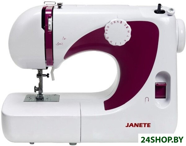 Электромеханическая швейная машина Janete 565 (Purple 683C) Электромеханическая швейная машина Janete 565 (Purple 683C)