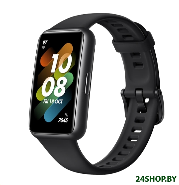 Фитнес-браслет Huawei Band 7 международная версия (графитовый черный) Фитнес-браслет Huawei Band 7 международная версия (графитовый черный)