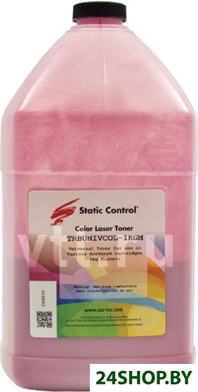 Тонер Static Control Универсальный для Brother Color (маджента) 1 кг Тонер Static Control Универсальный для Brother Color (маджента) 1 кг