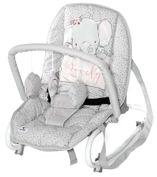 Шезлонг Lorelli (Bertoni) Eliza 2021 (grey elephant) Шезлонг Lorelli (Bertoni) Eliza 2021 (grey elephant)