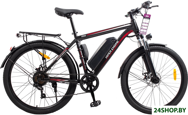 Электровелосипед Hiper Engine MTB S1 Graphite 2022 Электровелосипед Hiper Engine MTB S1 Graphite 2022