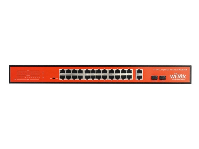 Неуправляемый коммутатор Wi-Tek WI-PS526G Неуправляемый коммутатор Wi-Tek WI-PS526G
