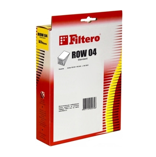 Комплект одноразовых мешков Filtero ROW 04 Standard (5 шт) Комплект одноразовых мешков Filtero ROW 04 Standard (5 шт)
