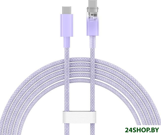 Кабель Baseus Explorer Series Fast Charging with Smart Temperature Control USB Type-C USB Type-C (2 Кабель Baseus Explorer Series Fast Charging with Smart Temperature Control USB Type-C USB Type-C (2