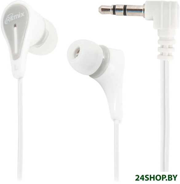 Наушники Ritmix RH-012 (белый) Наушники Ritmix RH-012 (белый)