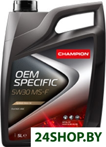 Моторное масло Champion OEM Specific MS-F 5W-30 5л Моторное масло Champion OEM Specific MS-F 5W-30 5л